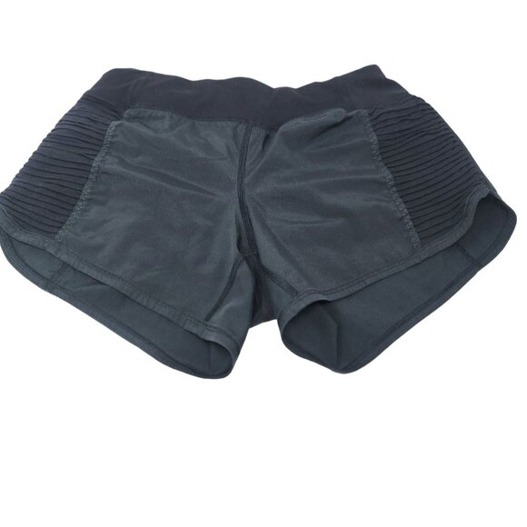 Lululemon Women's Running Workout Shorts Liner 26" Waist Black - Picture 2 of 4